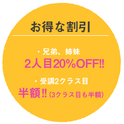 同時入会割引